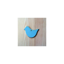  Kék madár, mérete: 8x6 cm,  II.osztályú! dekorációs kellék