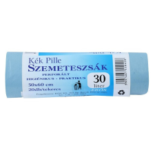 KÉK PILLE SZEMETESZSÁK 50X60 12MY, 30L KÉK 20DB/TEK tisztító- és takarítószer, higiénia