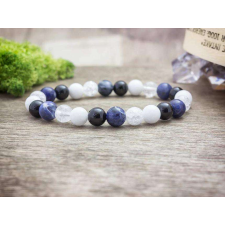  Kék szeretet vegyes ásvány karkötő karkötő