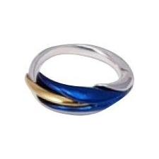  Kék titánium gyűrű – MR gyűrű