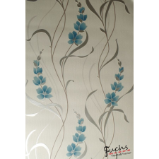 Kék virág mintás tapéta tapéta, díszléc és más dekoráció