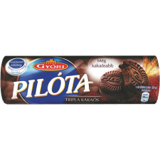 Keksz, 180 g, GYŐRI "Pilóta Tripla", kakaós csokoládé és édesség