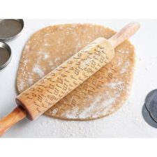 Kekszmintázó sodrófa - Hangjegy 38cm dekorációs kellék