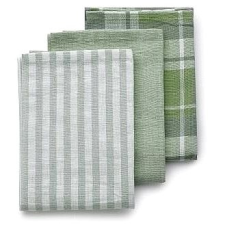 Kela törlőkendő Pasado edényekhez, 3 db olíva 65 × 45 cm tisztító- és takarítószer, higiénia