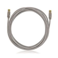 KELine CAT6A S-FTP Patch Cable 15m Grey kábel és adapter