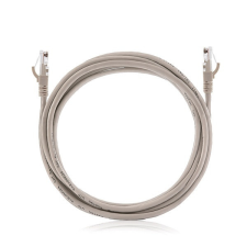KELine Kábel Patch UTP CAT.5E 3m, Szürke kábel és adapter