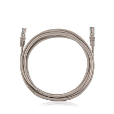 KELine UTP patch kábel CAT5e 3m szürke (KEN-C5E-U-030) kábel és adapter
