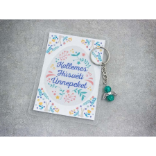  Kellemes Húsvéti pávakék angyal medálos kulcstartó kulcstartó