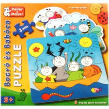 Keller Mayer Bogyó és Babóca 2-4-6 darabos puzzle puzzle, kirakós