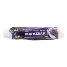 Kelly húzózáras illatosított szemeteszsák Levendula 40L - 50*60cm, 15db/tek tisztító- és takarítószer, higiénia