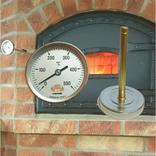 Kemence hőmérő 10 cm, 0-500 °C sütés és főzés