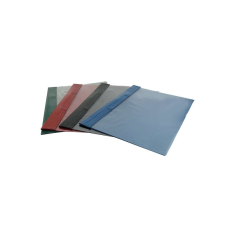  Keményhátú gyorsfűző a4, műanyag, bluering®, fekete lefűző