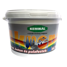 KEMIKÁL Kemikál Akropol Lábazat, beton, palafesték vörös 2kg/1,6l építőanyag