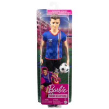 Ken Barbie focista baba kék mezben barbie baba