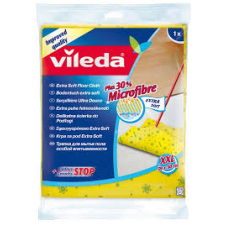  Kendő Vileda felmosó 50x59 cm, sárga tisztító- és takarítószer, higiénia