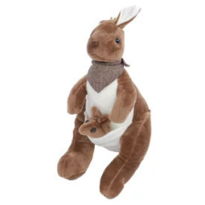 Kenguru 28 cm plüssfigura