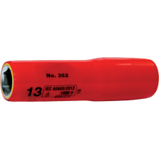 Kennedy Kennedy dugókulcs 1/2" 6 szög hosszú 15mm szigetelt 1000V dugókulcs