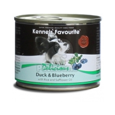  Kennels' Favourite Duck & Blueberry - Kacsa és kékáfonya 200 g kutyaeledel