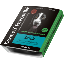 Kennels' Favourite Duck - Kacsa 395 g kutyaeledel