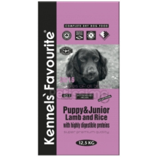  Kennels' Favourite Puppy & Junior Lamb and Rice 12,5 kg kutyaeledel