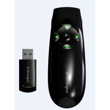  KENSINGTON Prezentációs távirányító, zöld lézer, vezeték nélküli, KENSINGTON prezenter