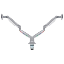 Kensington SmartFit One-Touch Height Adjustable Dual Monitor Arm Silver tv állvány és fali konzol