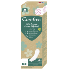 Kenvue Carefree Organic Cotton Long hosszabbított intimbetétek 24 db intim higiénia