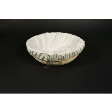  Kenyér kelesztő kerek kosár gömbölyű szakajtó 25 cm ÉS hozzá szakajtó ruha sütés és főzés