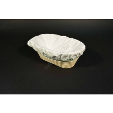  Kenyér kelesztő szakajtó széles 24x13x8 cm ÉS hozzá szakajtó ruha sütés és főzés