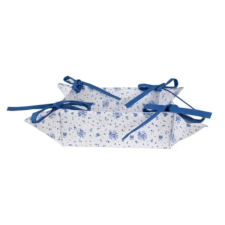  Kenyérkosár - 35x35cm - Blue Rose Blooming lakástextília