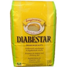 Kenyérvarázs Diabestar diabetikus süteményliszt keverék 1000g alapvető élelmiszer