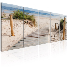Kép - Beach After Rain 200x80 grafika, keretezett kép