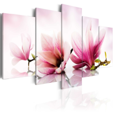 Kép - Magnolias: pink flowers 200x100 grafika, keretezett kép