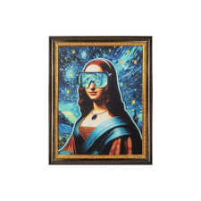 Kép NEON LISA 80x100 cm grafika, keretezett kép