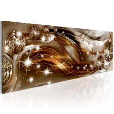 Kép - Ribbon of Bronze and Glitter 135x45 grafika, keretezett kép