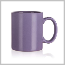  Kerámia bögre MAT 350ml, Lila 60210312 bögrék, csészék