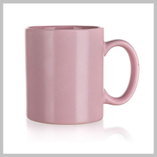  Kerámia bögre MAT 350ml, világos rózsaszín 60210311 bögrék, csészék