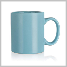  Kerámia bögre MAT 350ml, Világoskék 60210314 bögrék, csészék