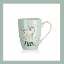 Kerámia bögre UNICORN 340ml, világoszöld 60270021lg bögrék, csészék