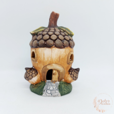  Kerámia makkház - LED-es dekorációs kellék