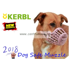  Kerbl Dog Safe Muzzle 6-Os Barna Kényelmes Szájkosár (81016) szájkosár