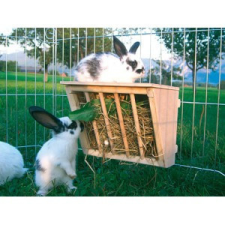 Kerbl Rabbit Farming széna etető szénarács nyulaknak 25x17x20cm (84405) önetető rágcsálóknak