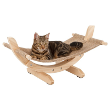 Kerbl Siesta Hammock Siesta 2.0 - Pihenőágy, Barna, Favázas 61X37X29Cm (81559) macskafelszerelés