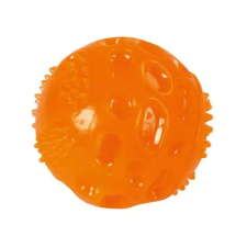 Kerbl ToyFastic csipogó kutya labda, 7,5 cm, narancssárga játék kutyáknak