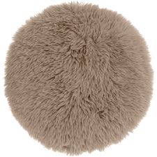 Kerek dekoratív párna MATS 40 cm, taupe lakástextília
