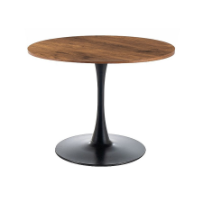  Kerek étkezőasztal AMADEO II 90x90 cm, dió dekoráció bútor