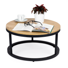 Kerek loft dohányzóasztal 60 cm MODERNHOME bútor