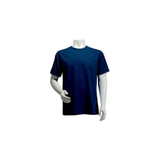  Kerek nyakú póló, kék, 100% pamut, XL