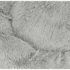  Kerek plüss fekhely kutyáknak és macskáknak 100 cm – világosszürke szállítóbox, fekhely kutyáknak