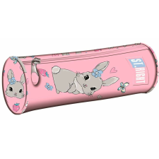 Kerek tolltartó, Cuki Nyuszi, 21x7,5cm, ST. RIGHT tolltartó